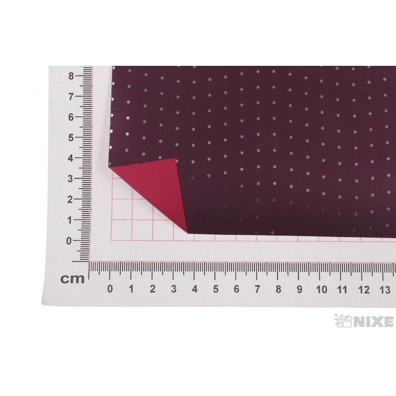 ROLE PLAST MINIPUNTÍK 50cmx5yd*VÍNOVÁ