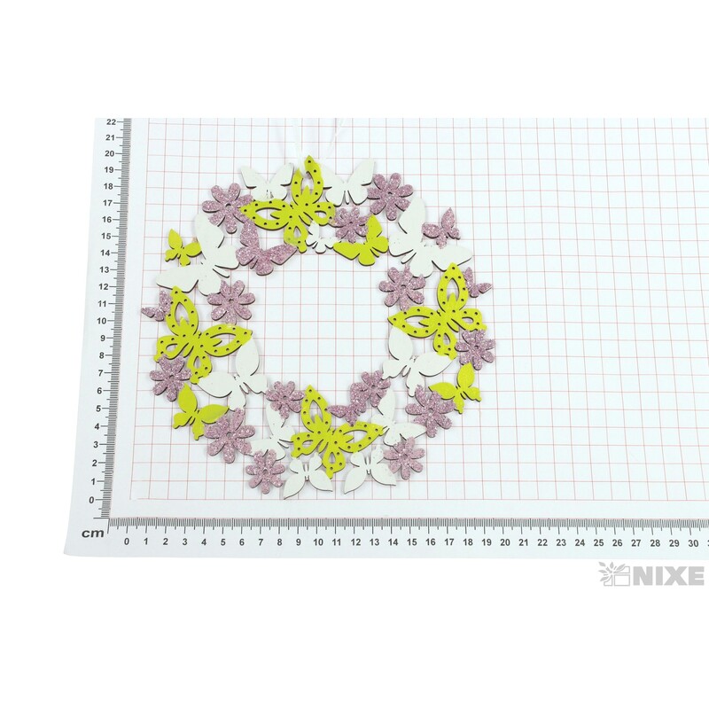 ZÁVĚS KRUH 20cm*MIX BAREV