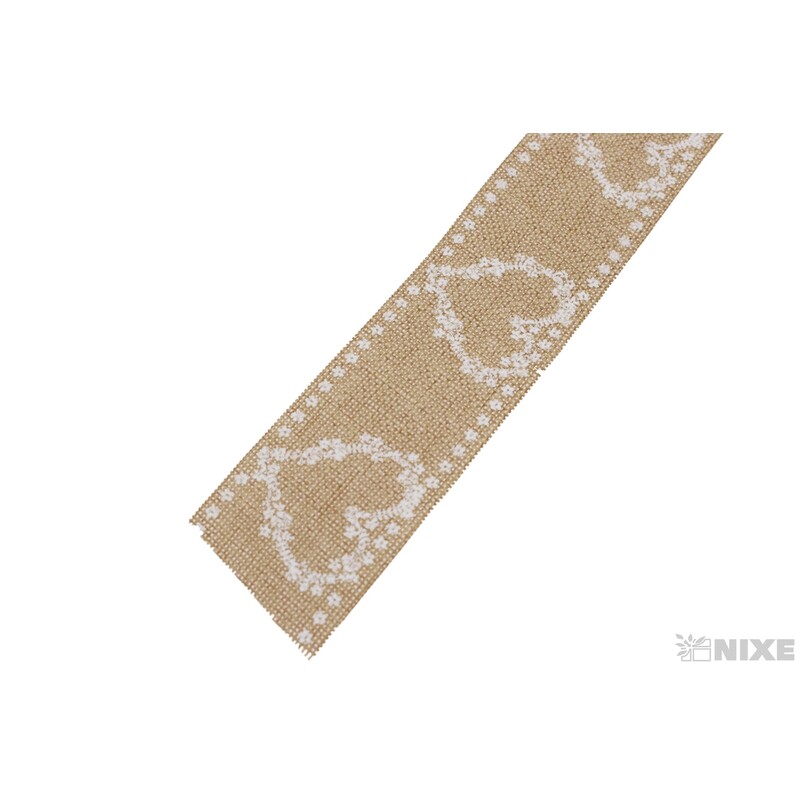 STUHA 207 SRDCE 25mmx9m*PŘÍRODNÍ