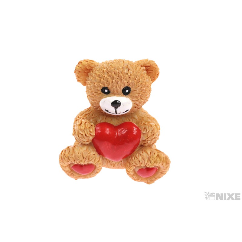 MEDVÍDEK 5x5cm 3ks*MIX BAREV