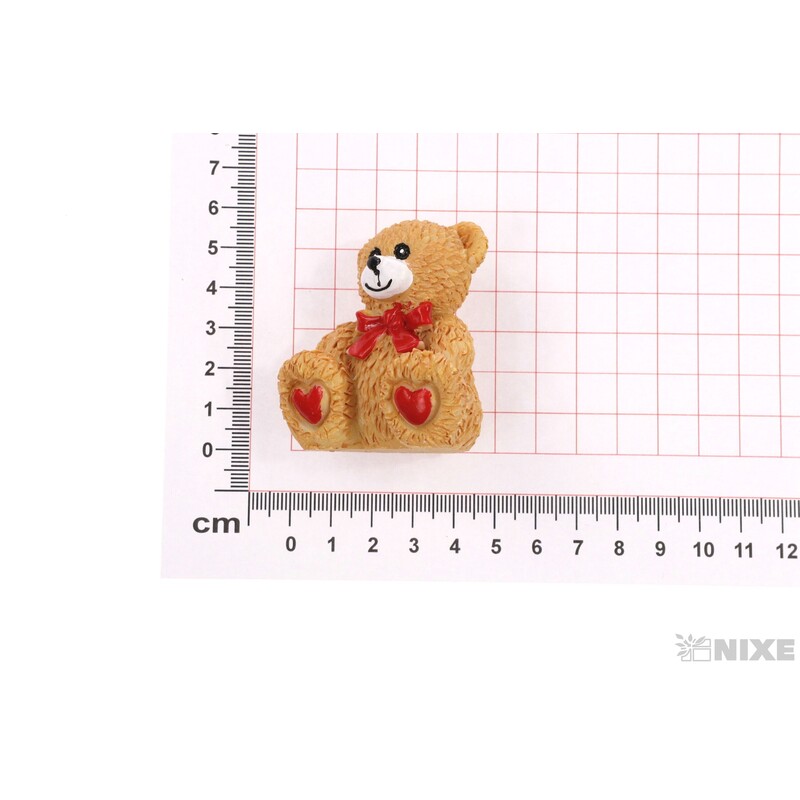 MEDVÍDEK 5x5cm 3ks*MIX BAREV V+