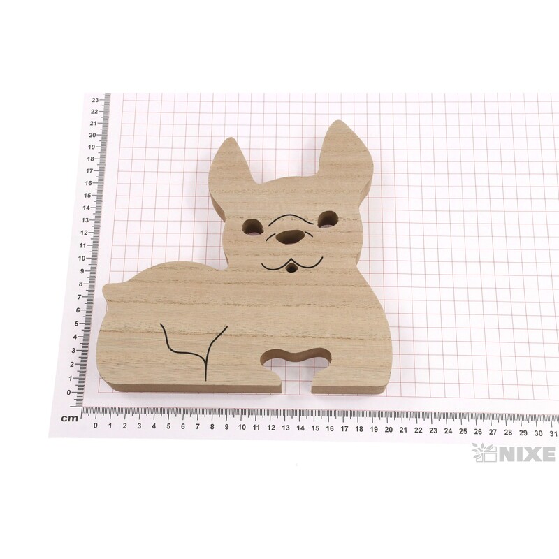 PES 20x20cm*PŘÍRODNÍ