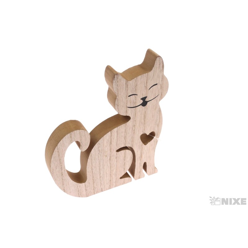 KOČKA 16x20cm*PŘÍRODNÍ