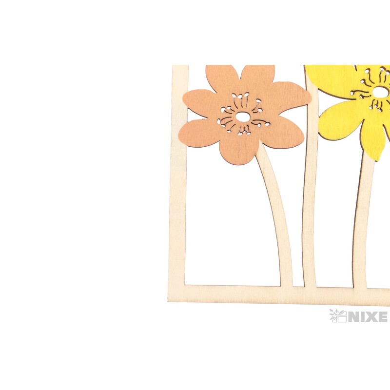 ZÁVĚS KVĚT 20x20cm*MIX BAREV