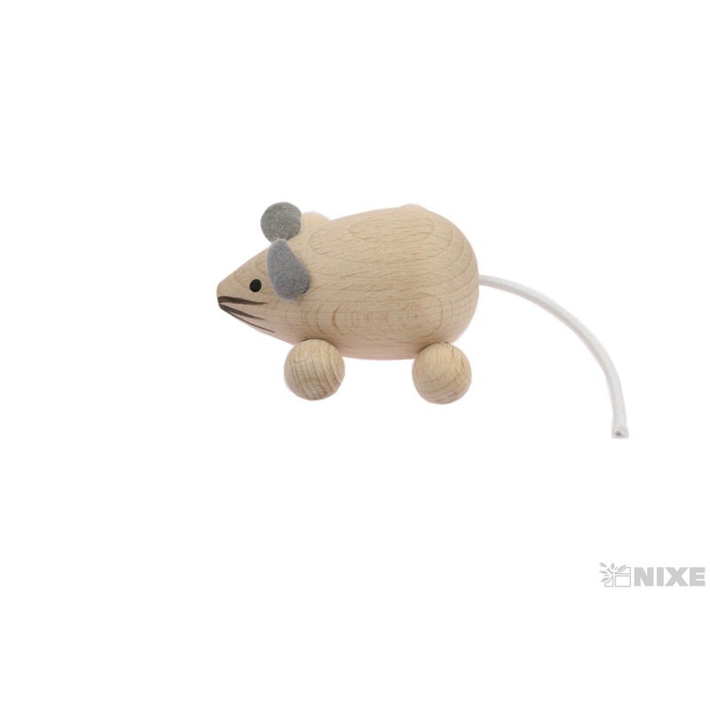 MYŠKA MV 7cm*PŘÍRODNÍ