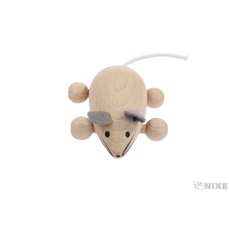 MYŠKA MV 7cm*PŘÍRODNÍ