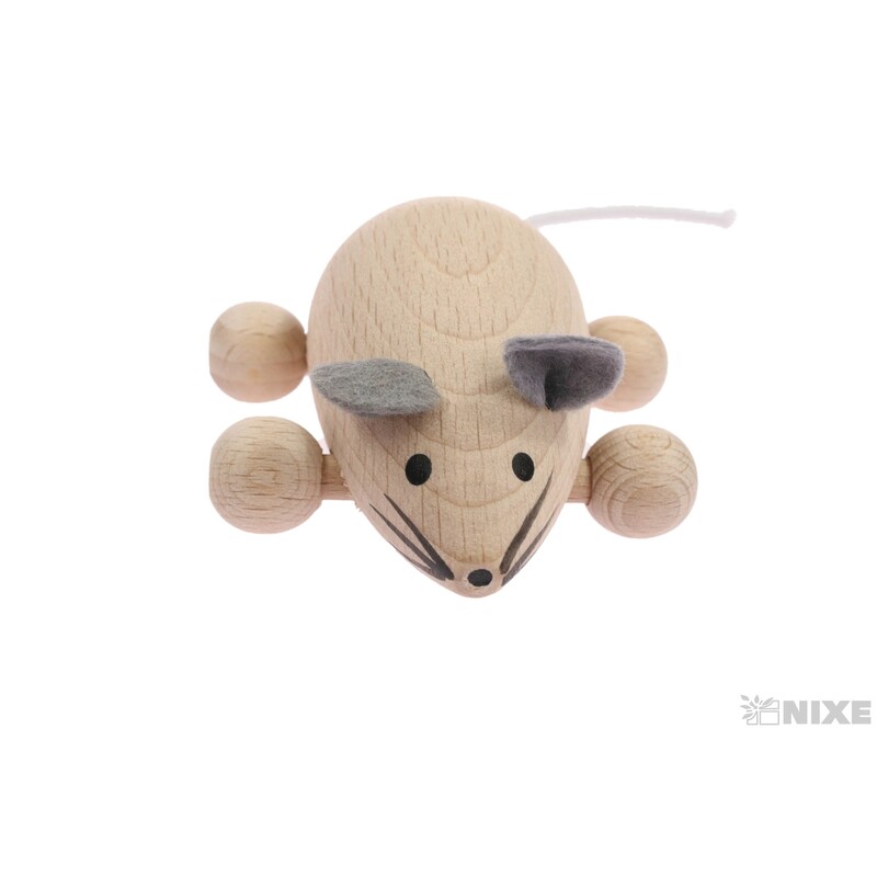 MYŠKA MV 7cm*PŘÍRODNÍ