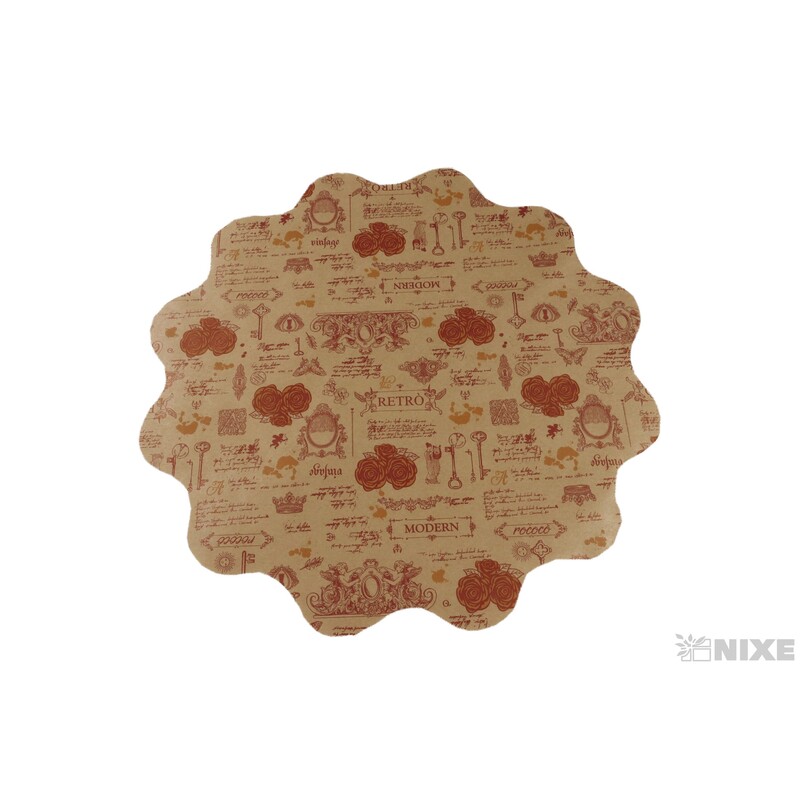 RONDO 50cm S-T70SC*HNĚDÁ 167