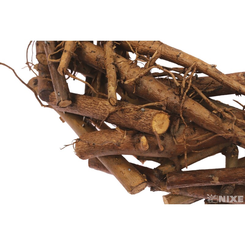 VĚNEC DŘEVO 30cm*PŘÍRODNÍ