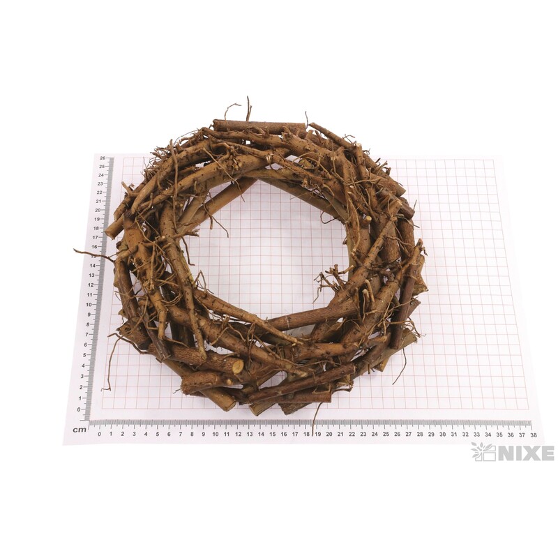 VĚNEC DŘEVO 30cm*PŘÍRODNÍ