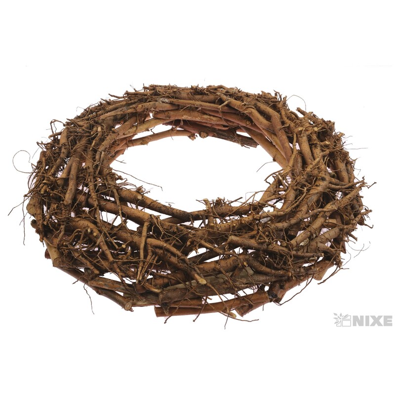 VĚNEC DŘEVO 60cm*PŘÍRODNÍ