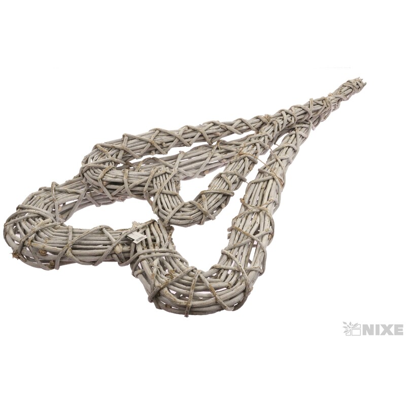 SRDCE 70cm+110cm 2ks*BÍLÁ