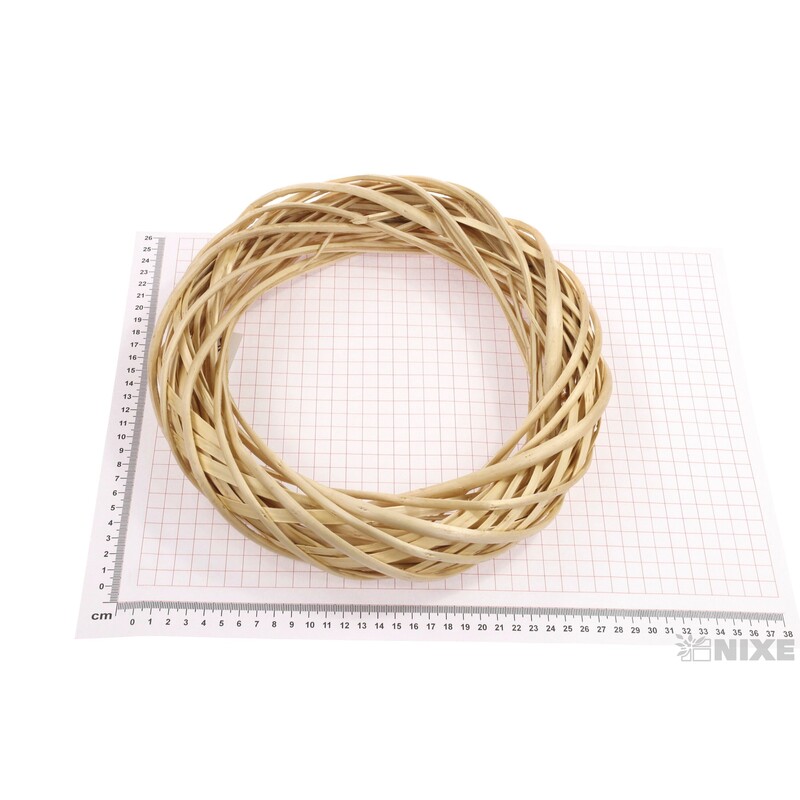 VĚNEC PROUTĚNÝ 30cm*PŘÍRODNÍ