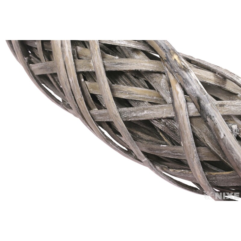 VĚNEC PROUTĚNÝ 60cm*ŠEDÁ