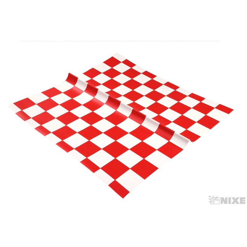 ARCH PLAST 58x58cm 20ks*ČERVENÁ