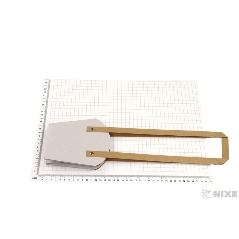 TAŠKA H 43x10x9,5cm*STŘÍBRNÁ