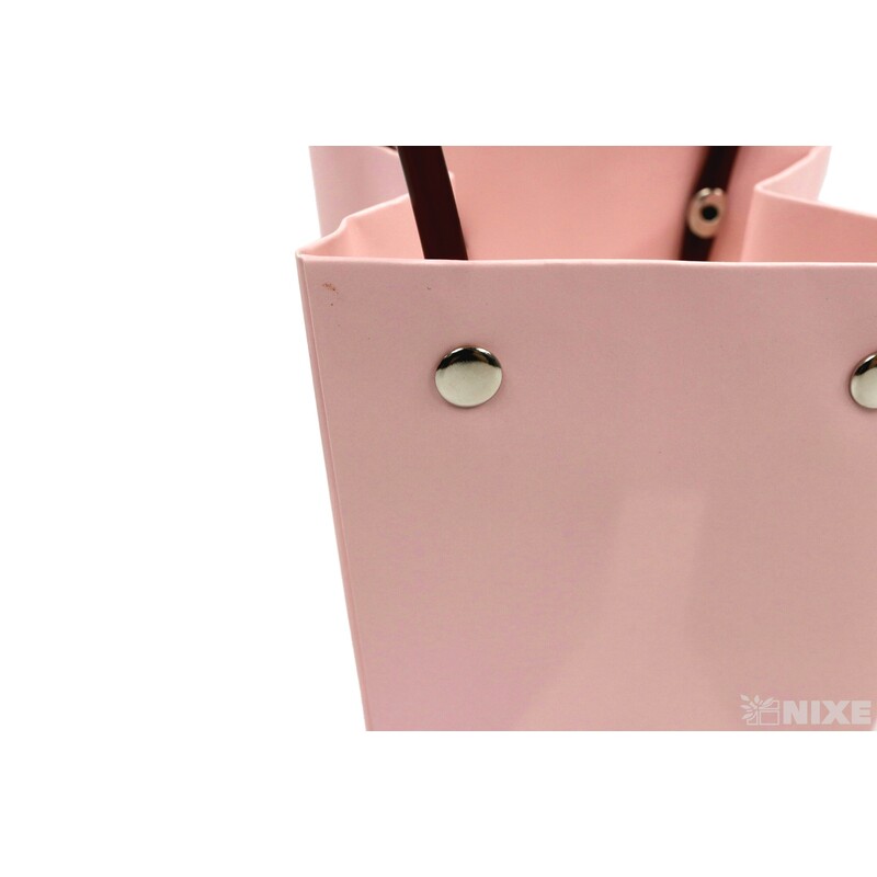 TAŠKA H 6x8x10cm*RŮŽOVÁ