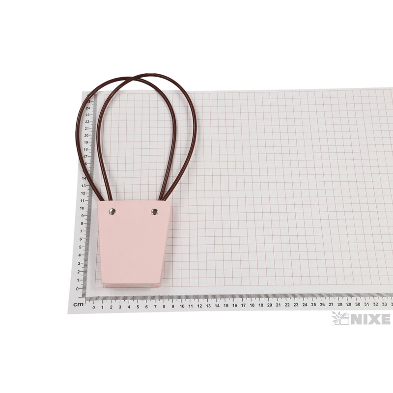 TAŠKA H 6x8x10cm*RŮŽOVÁ