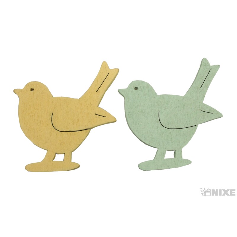 PTÁČEK D 5cm 18ks*MIX BAREV