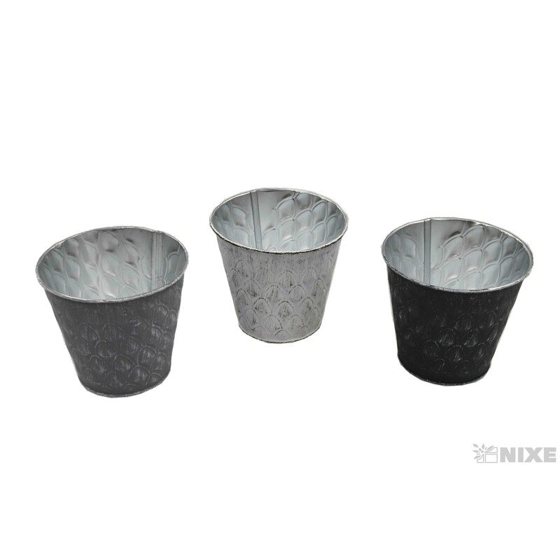 PLECHOVÝ OBAL 12x11cm*MIX BAREV