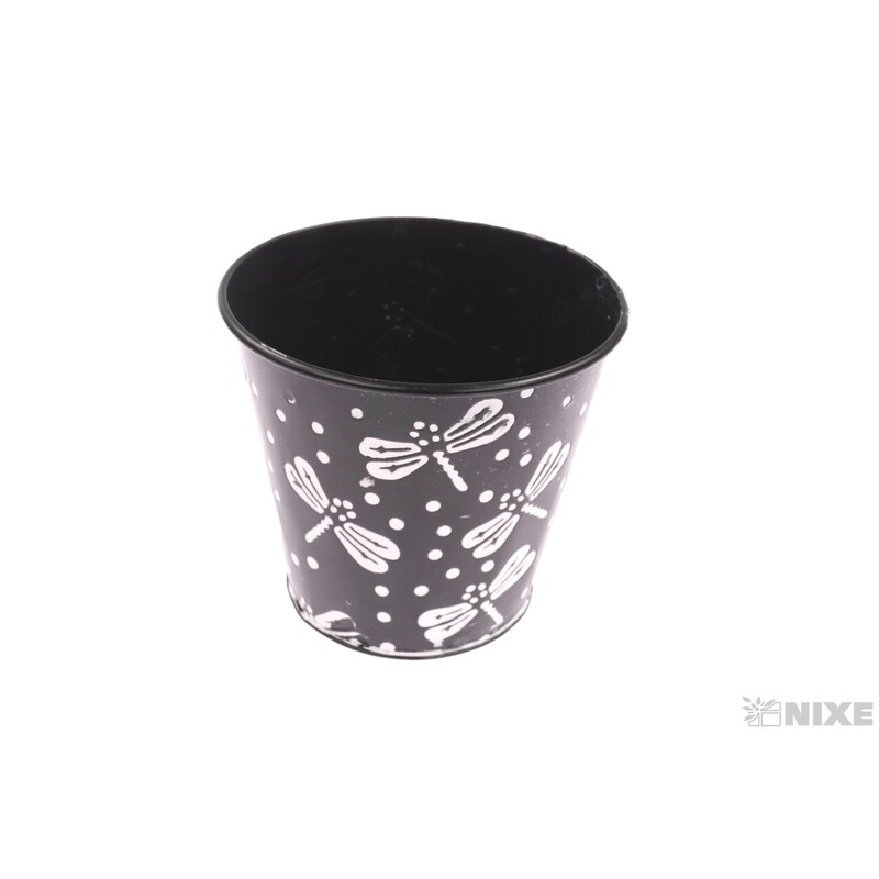 PLECHOVÝ OBAL 12x10cm*ČERNÁ