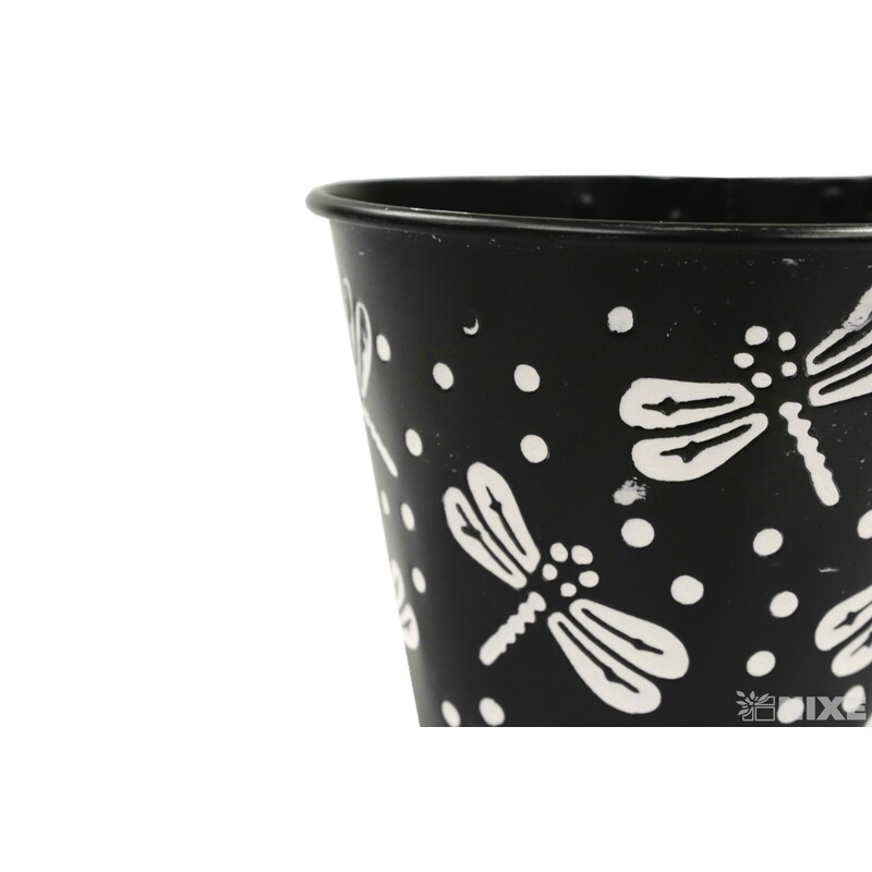 PLECHOVÝ OBAL 12x10cm*ČERNÁ