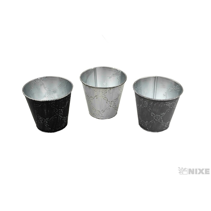 PLECHOVÝ OBAL 12x11cm*MIX BAREV