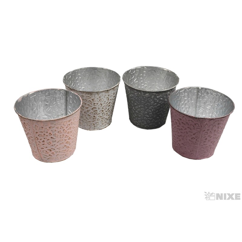 PLECHOVÝ OBAL 14x12cm*MIX BAREV