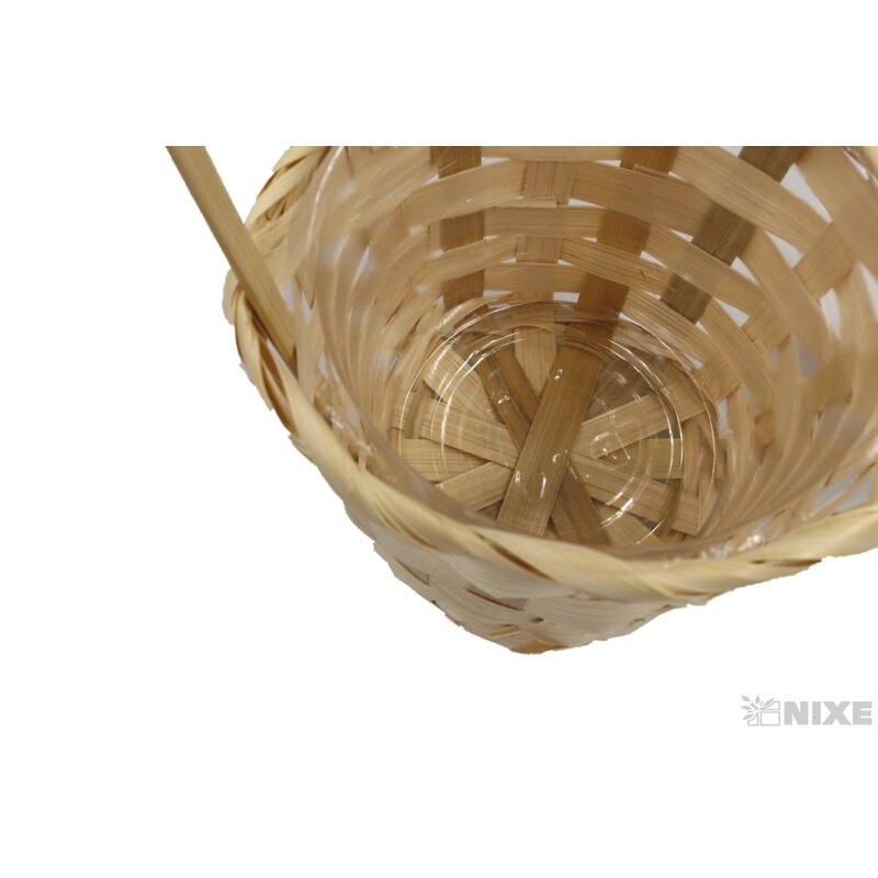 KOŠ PROUTĚNÝ 10x08x33cm*PŘÍRODNÍ