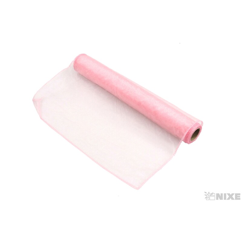 ORGANZA 35cmx5yd*RŮŽOVÁ