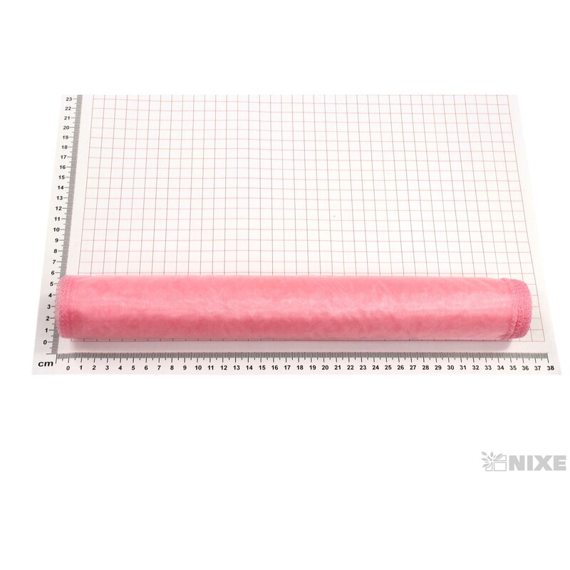 ORGANZA 35cmx5yd*RŮŽOVÁ