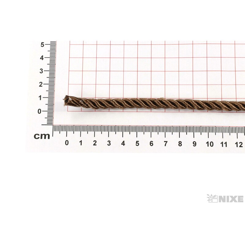 PROVÁZEK 7mmx5yd*HNĚDÁ V+