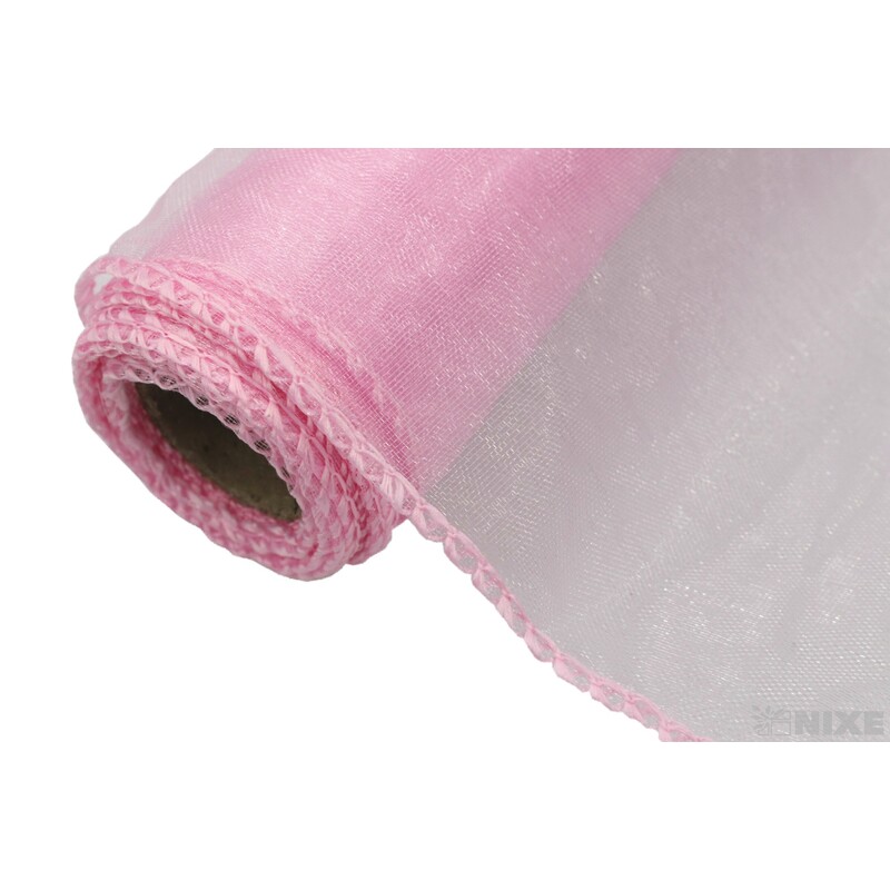 ORGANZA 39cmx8m*RŮŽOVÁ