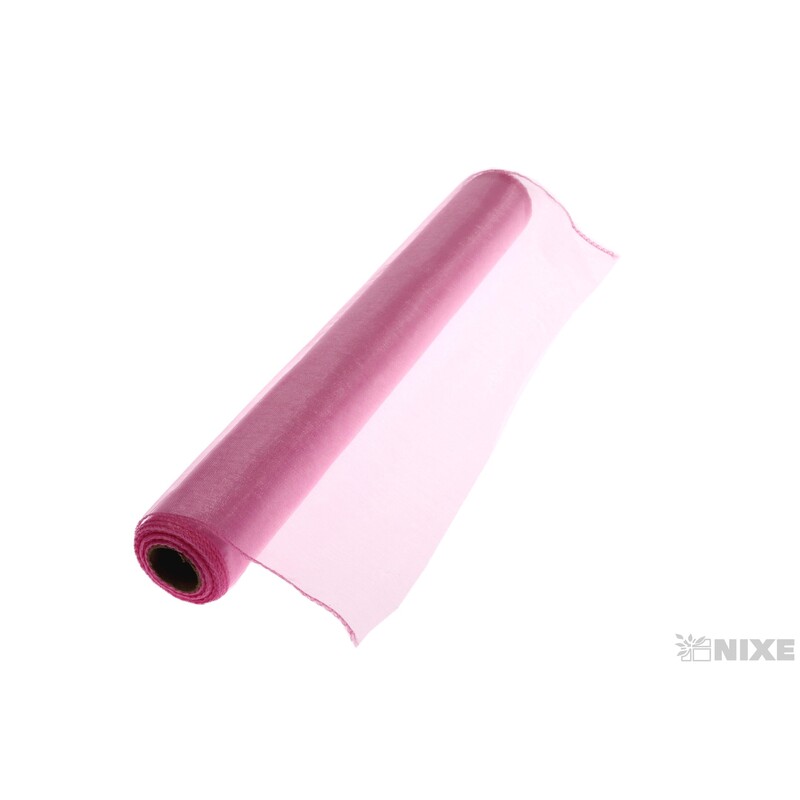 ORGANZA 38cmx10yd*RŮŽOVÁ