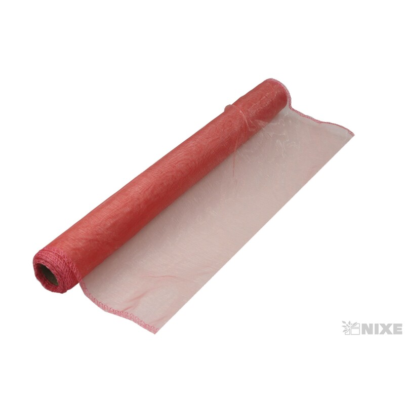 ORGANZA 39cmx8m*RŮŽOVÁ TM.