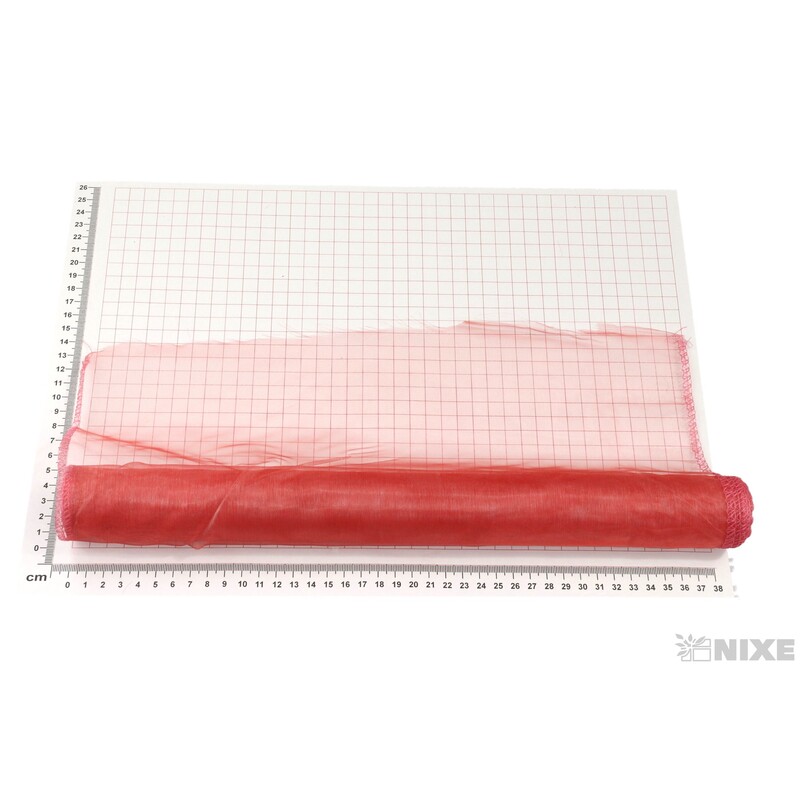 ORGANZA 39cmx8m*RŮŽOVÁ TM.