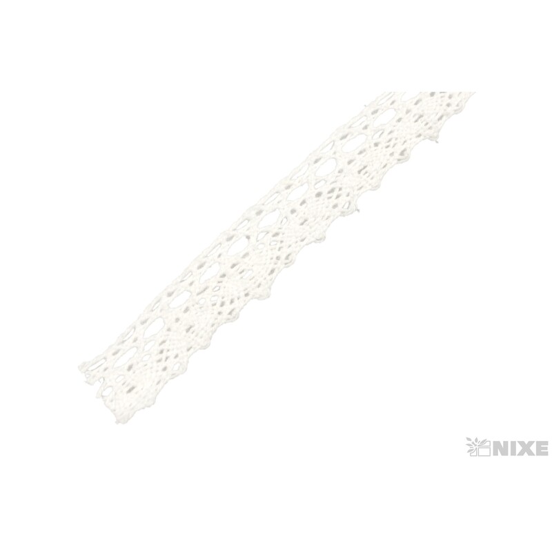 STUHA KRAJKA 13mmx5yd*BÍLÁ