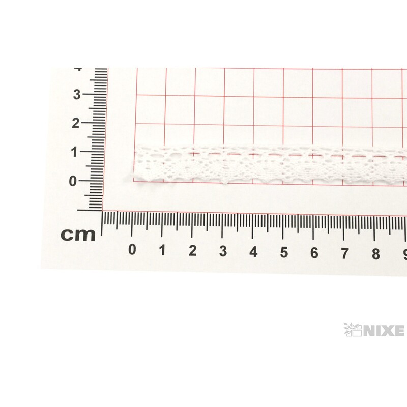 STUHA KRAJKA 13mmx5yd*BÍLÁ