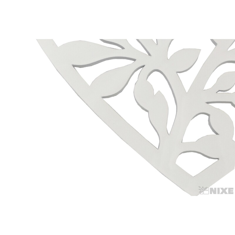 ZÁVĚS SRDCE 20x19,5cm*BÍLÁ