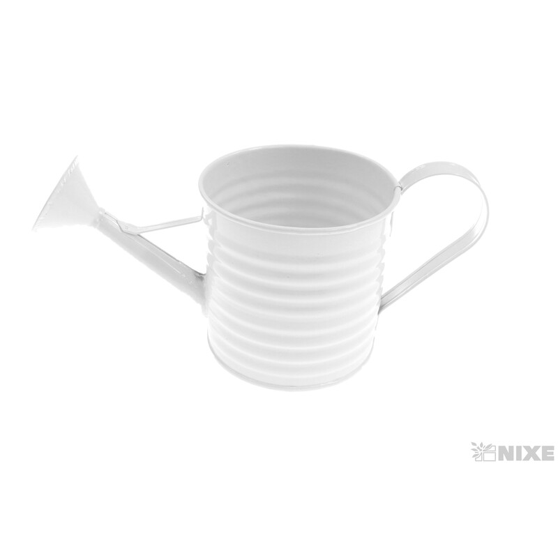 PLECHOVÁ KONEV 10x10cm*BÍLÁ