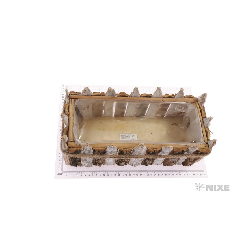 OBAL KŮRA OBDÉLNÍK 32x13x11cm*MIX BAREV