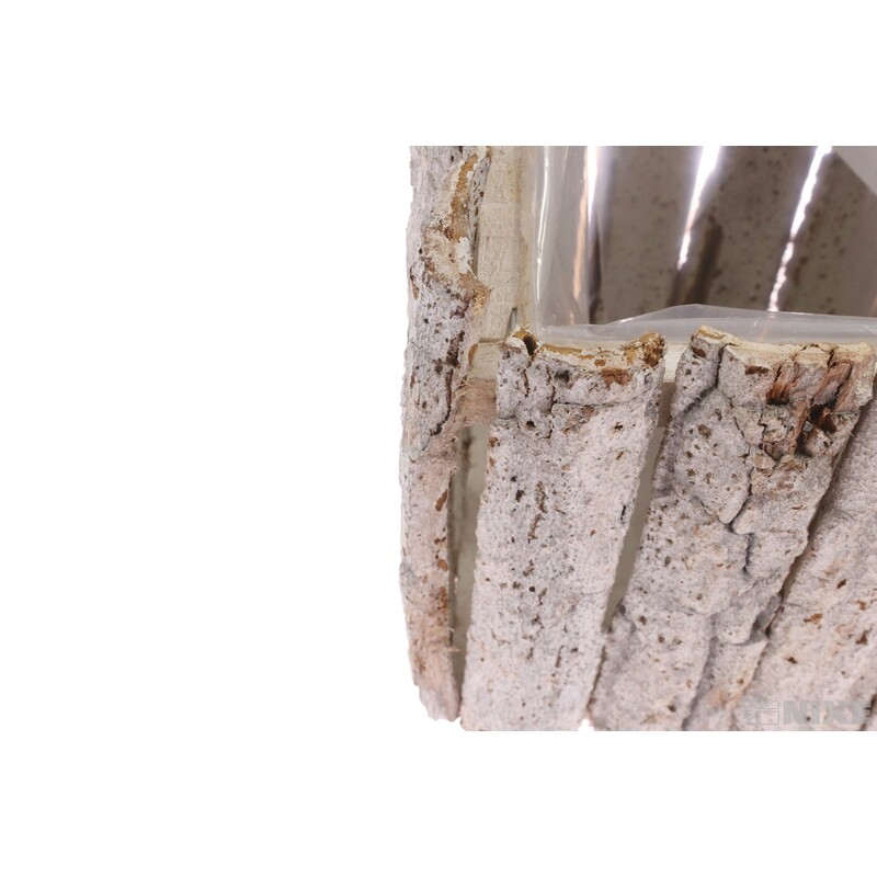 OBAL KŮRA 13x15x22cm*BÍLÁ