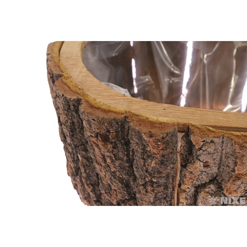 OBAL KŮRA OVÁL 34x20x12cm*PŘÍRODNÍ