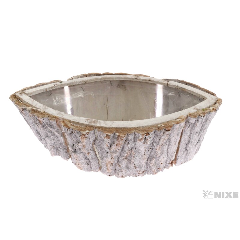 OBAL KŮRA LOĎKA 33x15x13cm*BÍLÁ