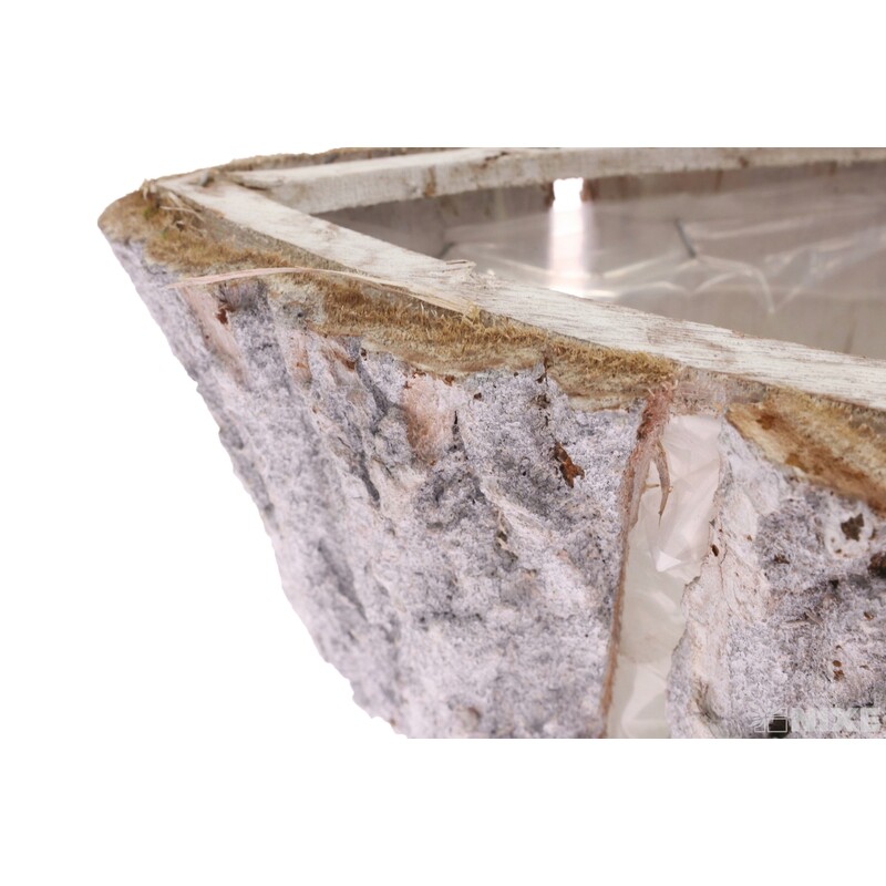 OBAL KŮRA LOĎKA 33x15x13cm*BÍLÁ