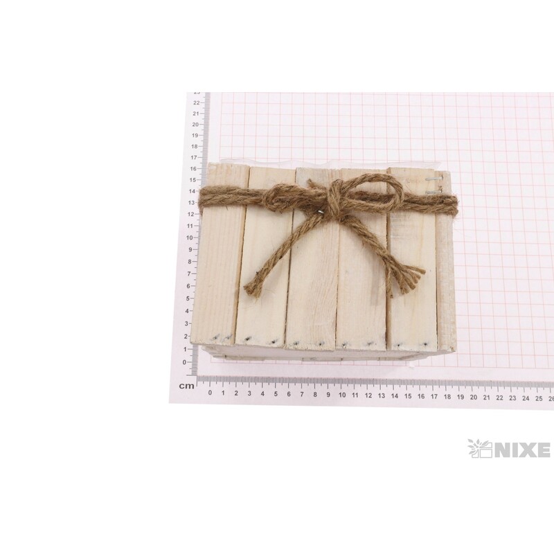 OBAL DŘEVO 13x10x11cm*