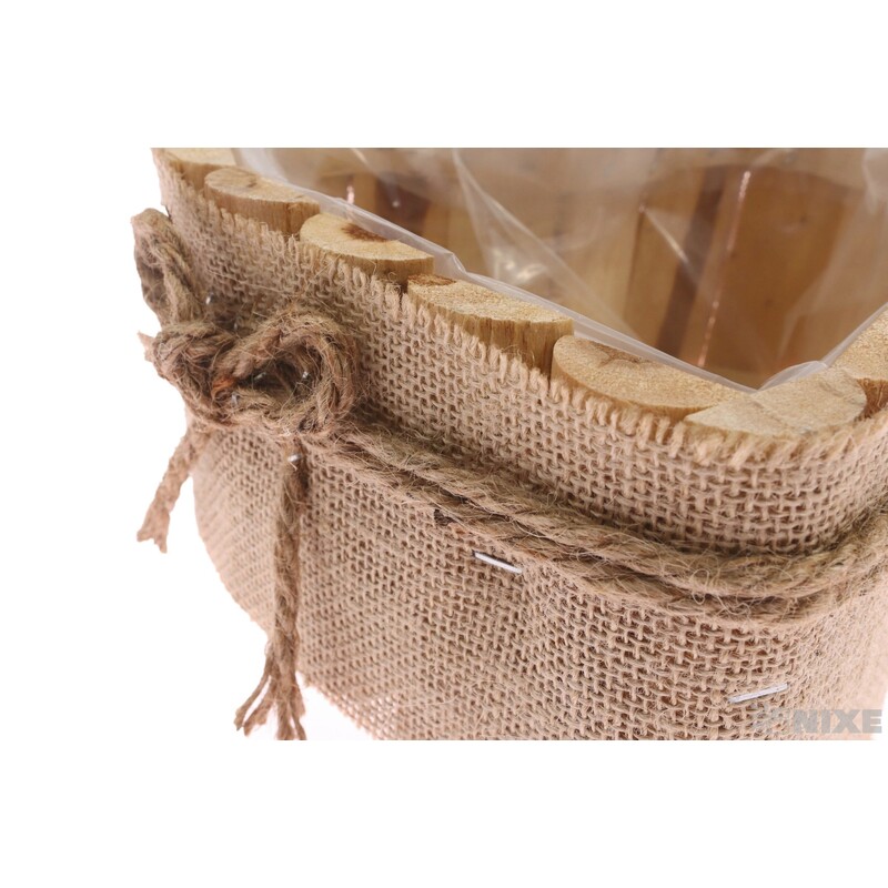 OBAL D JUTA SRDCE 18x09cm*