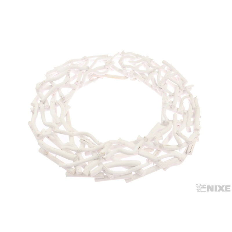 VĚNEC KUWA 40cm*BÍLÁ