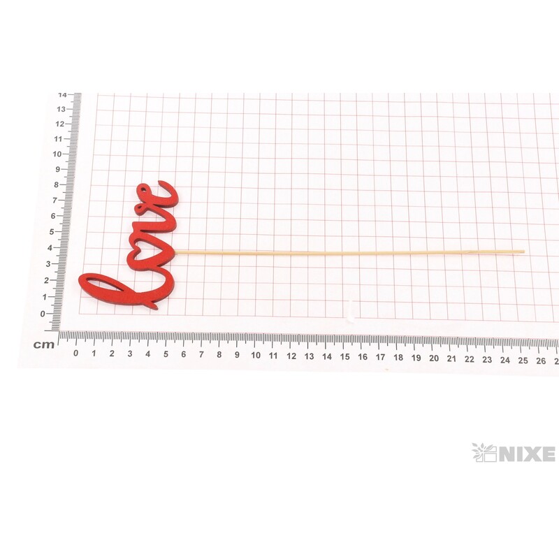 ZÁPICH D LOVE 7,5x5,5x26cm 6ks*MIX BAREV