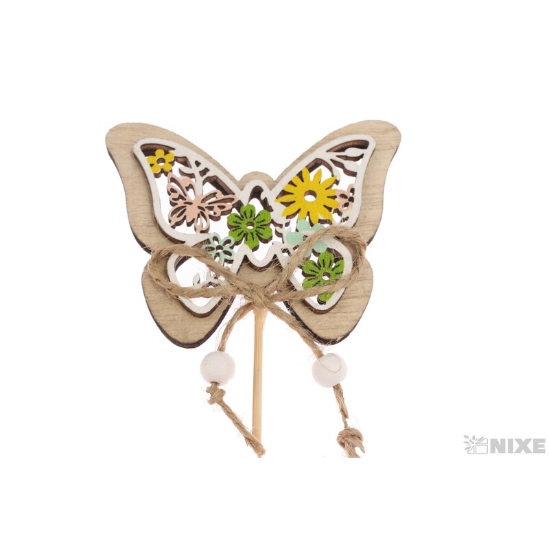 ZÁPICH D MOTÝL 7x25cm 6ks*MIX BAREV